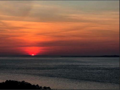 lighthouse sunset